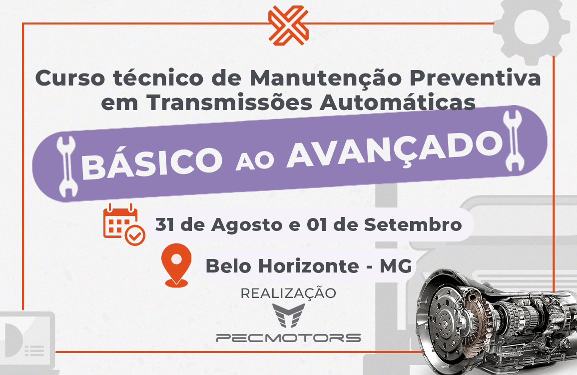 Curso Técnico de Manutenção Preventiva em Transmissões Automáticas – Do Básico ao Avançado