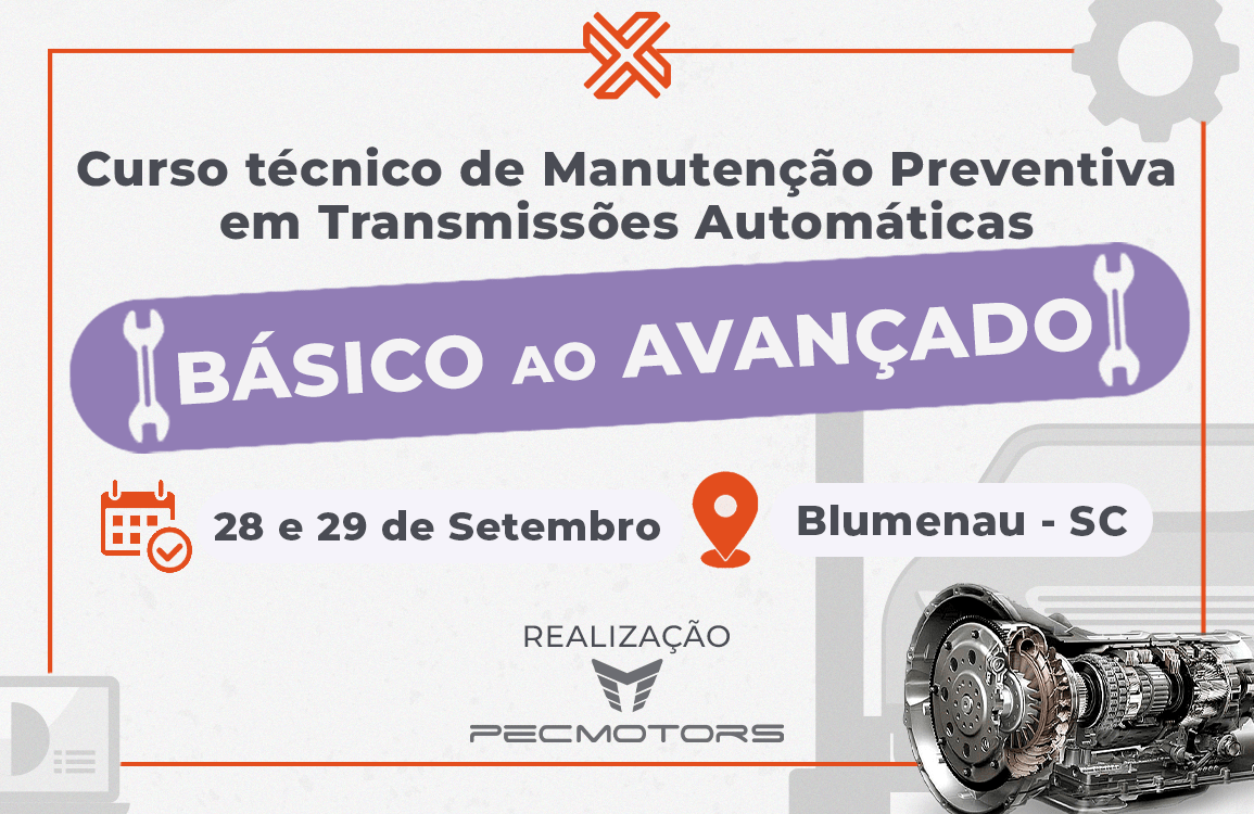 Curso Técnico de Manutenção Preventiva em Transmissões Automáticas – Do Básico ao Avançado