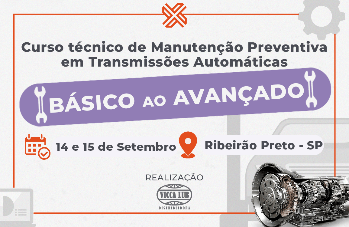 Curso Técnico de Manutenção Preventiva em Transmissões Automáticas – Do Básico ao Avançado