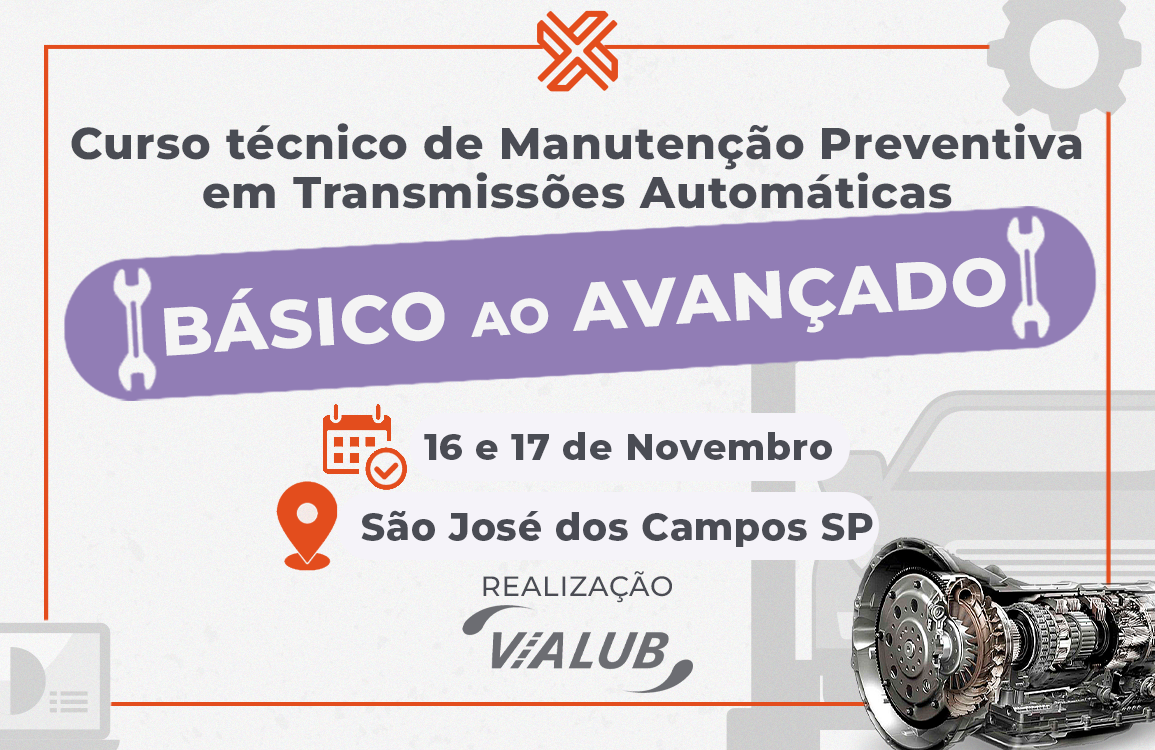 Curso Técnico de Manutenção Preventiva em Transmissões Automáticas – Do Básico ao Avançado