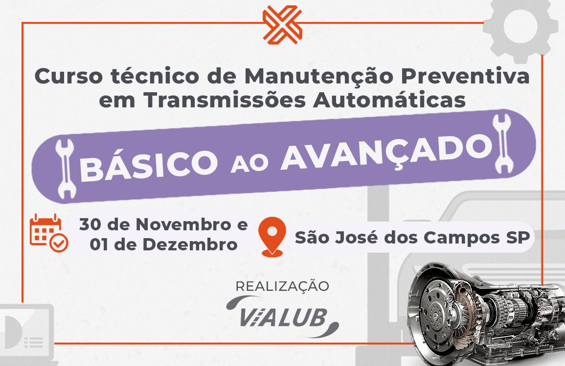 Curso Técnico de Manutenção Preventiva em Transmissões Automáticas – Do Básico ao Avançado