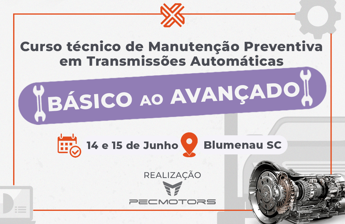 Curso Técnico de Manutenção Preventiva em Transmissões Automáticas – Do Básico ao Avançado