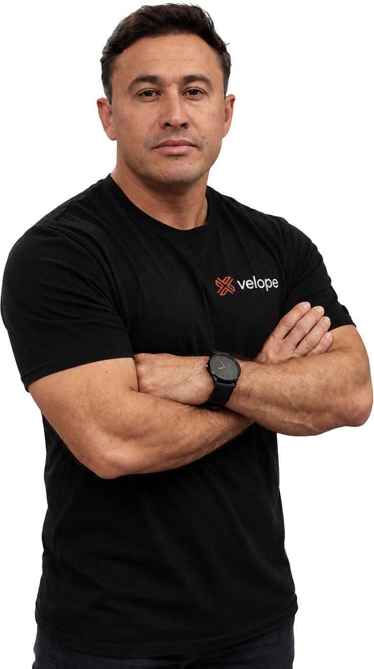 Edson Melo, instrutor Velope Start