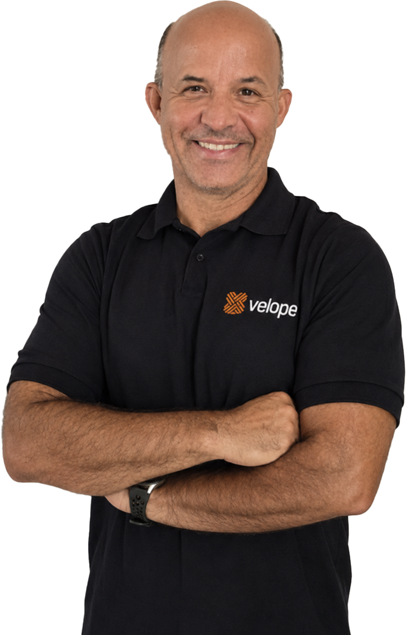Marcos Rochael, instrutor Velope Start